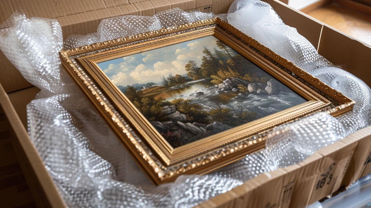 How to Package a Painting for Shipping