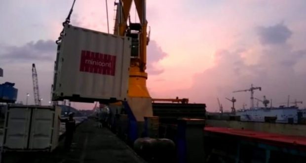 KONTAINER TOL LAUT DUKUNG SKEMA END TO END